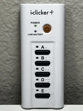 iclicker + Plus Student Classroom Response Remote