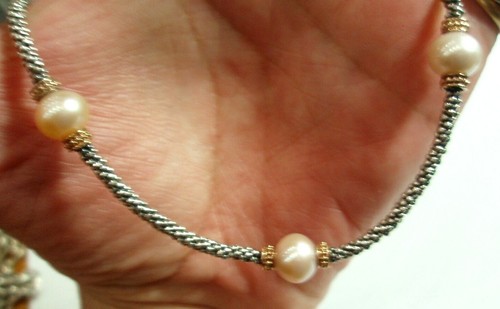 Designer Lagos Caviar Pearl Stationed 