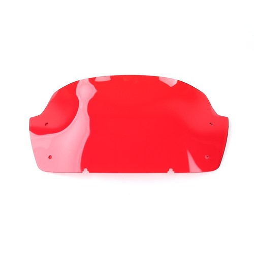 RED 9" Sport Wind Splitter Windshield For Harely Street Glide FLHX 2024 2025 - Picture 6 of 9
