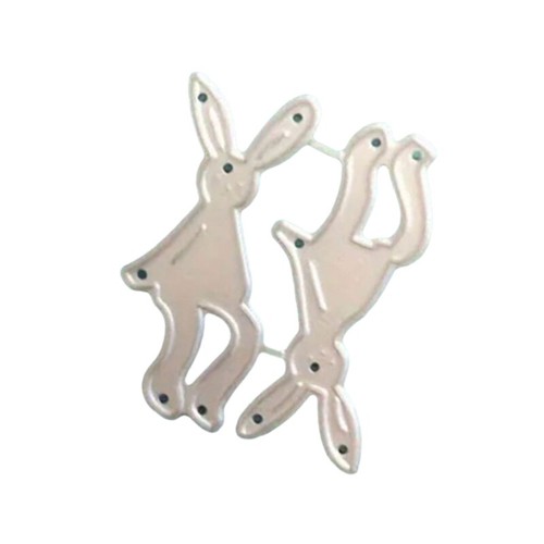 Rabbits Die Cut Stencils Tree Shape Carbon Steel Cutting Dies For Scrapbooking - Picture 9 of 10
