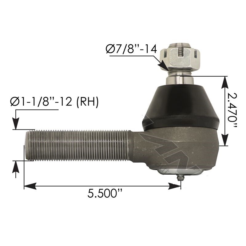 Tie Rod End Part# A3144A1067, W8000135 - 462.ES9335R | eBay