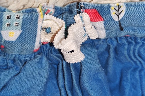 Falda M&S Niñas Azul Edad 3-4 años Fácil Hierro Cintura Elástica, 100% Algodón. ¡Compra ahora! - Imagen 2 de 4