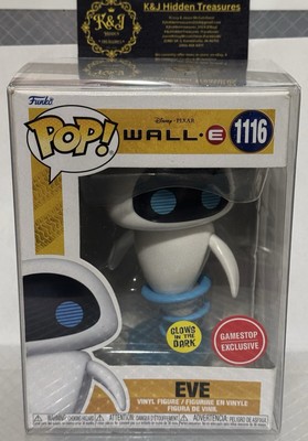 Funko Pop - Wall-E - Eve (Glow In The Dark)- #1116 W/PROTECTOR