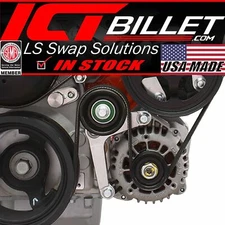 ICT Billet Truck Spacing G8 Style Low Mount Alternator Bracket