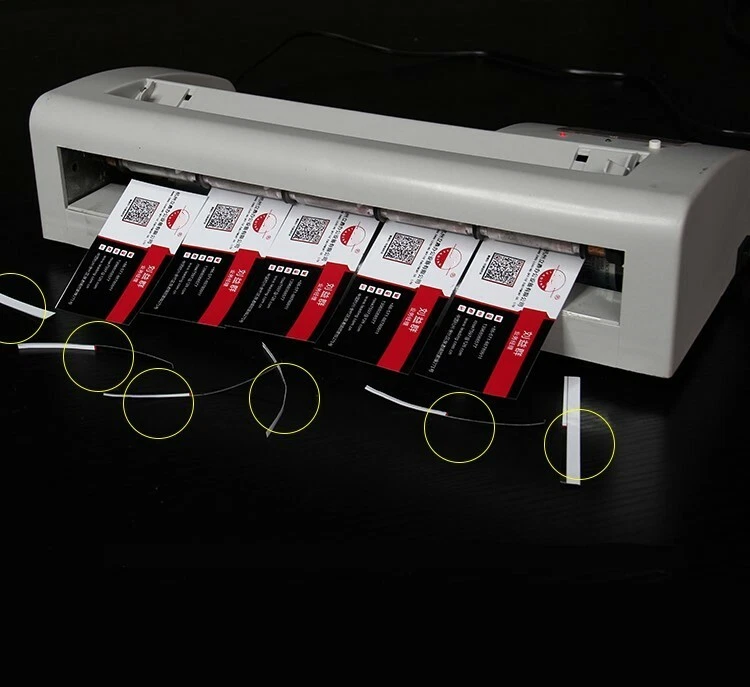 300B Automatic Name Card Slitter, business card cutting machine Name card Cutter - Image 2 of 4