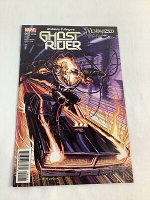 Ghost Rider #5 VENOMIZED Variant Edition Marvel Comic 2017 | eBay