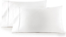 Pillow Cases - Set of 2 King Size Pillowcases, 20" X 40", Microfi