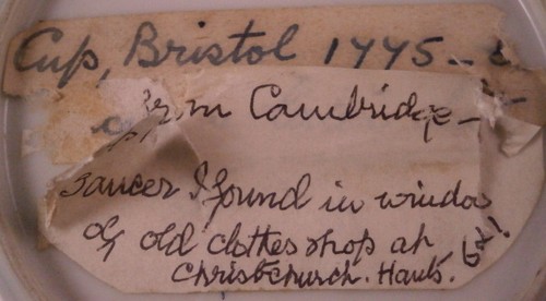 Ancien 18thC James Giles Chinois Export Porcelaine Saucer Dish Anglais England - Photo 8 sur 11