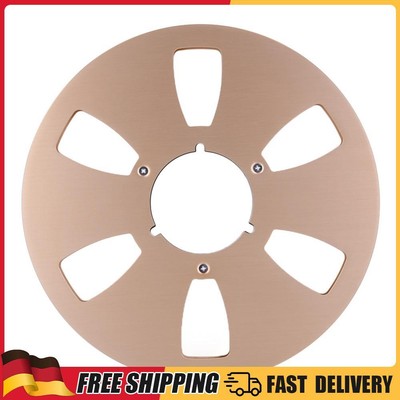 10,5 Zoll leere Bandspule 6 Loch für Studer ReVox/TEAC/BASF (Gold)