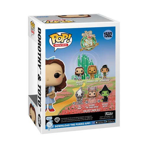 Officially Licensed Half Moon Bay Wizard of Oz Dorothy with Toto Pop! Vinyl - Picture 3 of 3