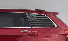 Fits 2011-2022 Jeep Grand Cherokee Rear Window Distressed American Flag Decal Fits 2011-2022 Jeep Grand Cherokee Rear Window Distressed American Flag Decal
