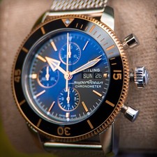 Breitling Superocean Heritage Chrono 44mm 18K Red Gold Metal Full Set 3