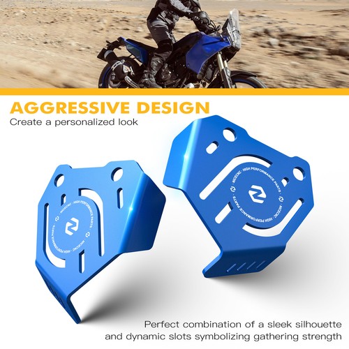 NICECNC Aluminum Front Brake Caliper Guard For Yamaha Tenere 700 World Raid 2022 - Picture 6 of 18