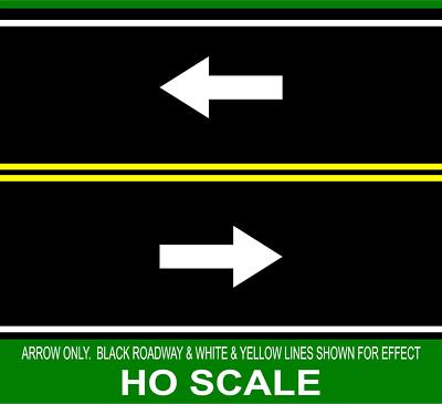 12 - HIGHWAY STREET STRAIGHT ARROWS 1/87 HO SCALE TRAIN LAYOUT 
