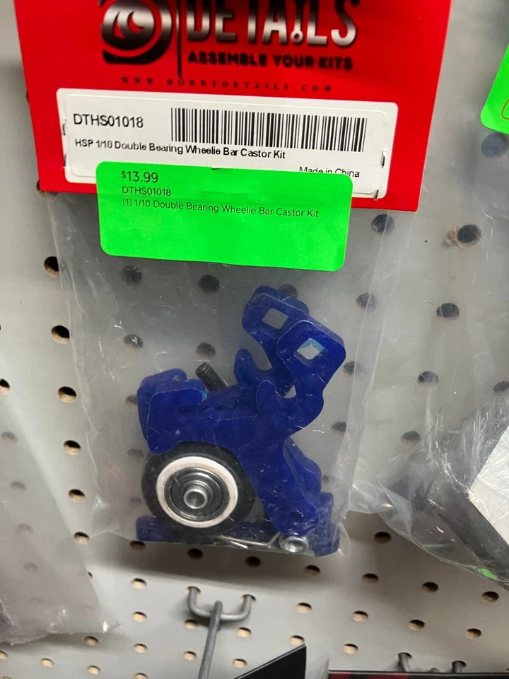 Hobby Details DTHS01018 1/10 Double Bearing Wheelie Bar Castor Kit - Image 2 of 4