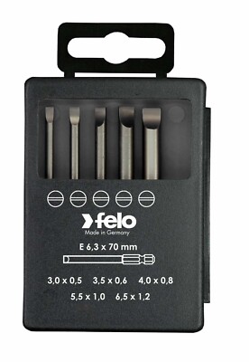 Felo Bit-Box Profi E 6,3 x 73 mm 5-pcs. SL / 03091716