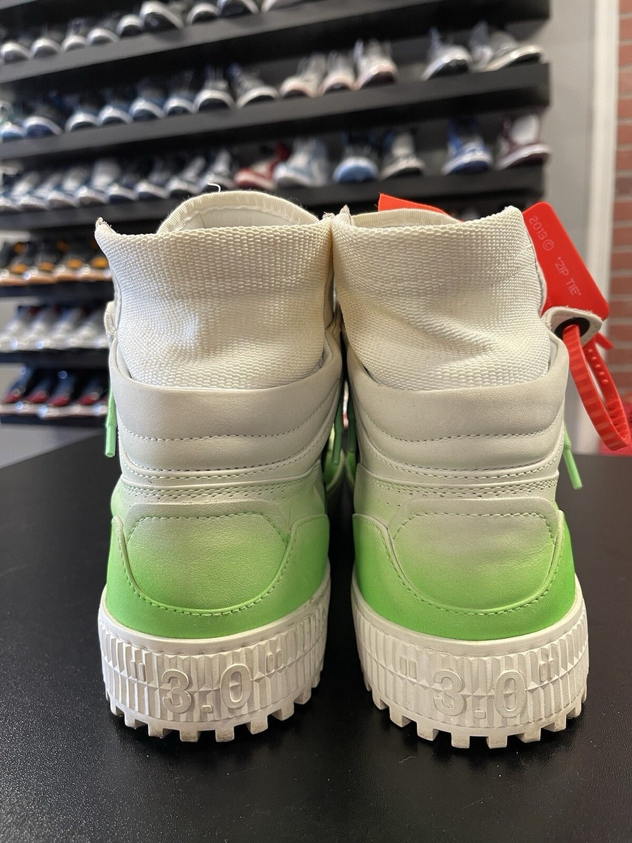 Size 11/44EU - Off-White Off-Court 3.0 High-Top Green | eBay