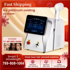 2025 Ice Titanium Soprano Permanent Painless Diode Laser hair removal Machine