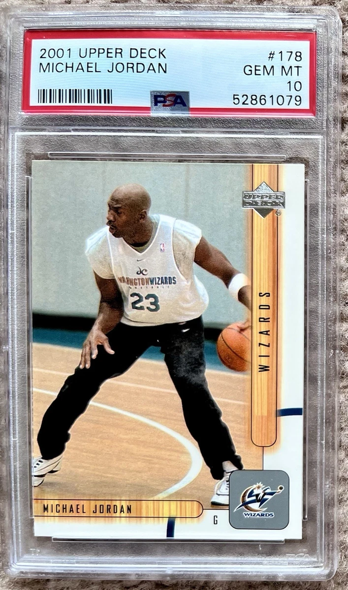Michael Jordan Washington Wizards Basketball Grade 10 Sports