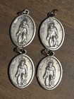 Oval Relic Pendants Saint Peregrine Patron St of those w/ Cancer or Foot Ailment — photo 2