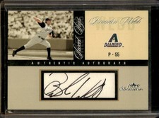 2004 Fleer Showcase Brandon Webb Sweet Sigs Auto #529/1000 Diamondbacks
