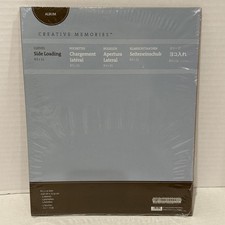 2009 Creative Memories 8.5" x 11" Side Loading Sleeves 5 Sleeves NEW in Pack