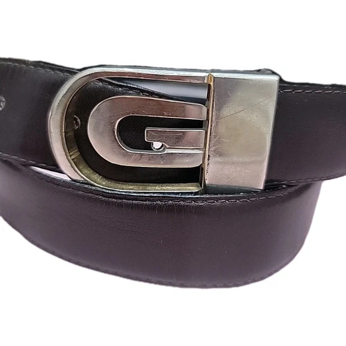 Fibbia G originale Gucci vintage braccialetto marrone Italia