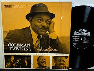 COLEMAN HAWKINS And Confreres LP VERVE STEREO DG 1963 ELDRIDGE BROWN WEBSTER