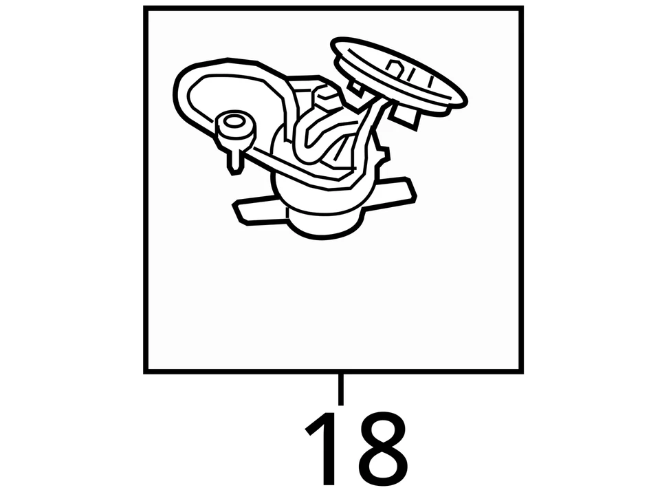 Fuel Pump Only Primary Tank Mounted Fits 12-19 BMW M6 , 16117845656 Foto 4 de 4