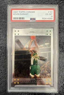 2007-08 Topps Chrome - Kevin Durant #131 (RC)