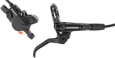 Shimano BR-MT500 Disc Brake and BL-MT501 Lever - Rear, Hydraulic, 2-Piston, Post
