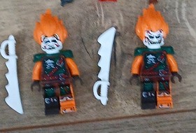 LEGO Ninjago SkyBound Minifigure Lot of 19 Figures W Accessories Head Swapping