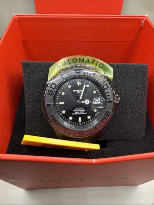 #ad Invicta Men#x27;s Watch Pro Diver Automatic All Black 40 MM Rotating Bezel 33052 $145.99