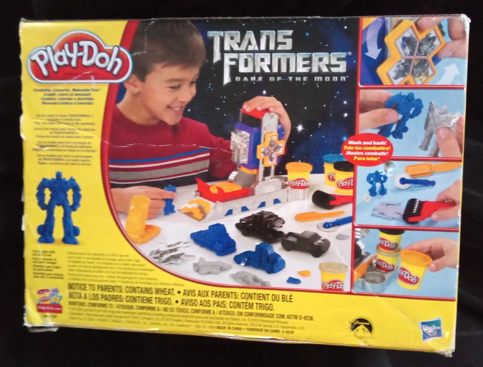 Play-Doh Transformers Dark Of The Moon Autobot Workshop 2010 Hasbro Paramount Foto 2 de 4