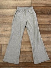 Wild Fable Gray Knit Flared Elastic Waist Wom...