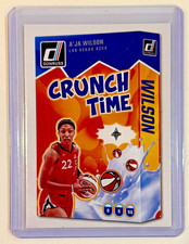 2025 Panini Donruss WNBA Crunch Time A'ja Wilson #12 Las Vegas Aces