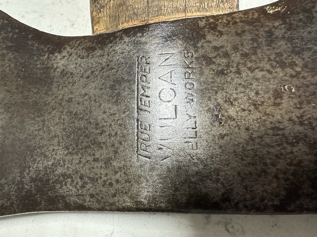 True Temper Vulcan Kelly Works Double Bit Axe 35” Wood Handle 5 Lb