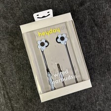 Heyday  -Wired Earbuds 3.5mm Jack, Built-In Microphone - Flower
