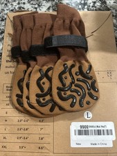 Anti-Slip Dog Socks 4Pcs Size Large Adjustable Indoor Paw Protectors, Washable