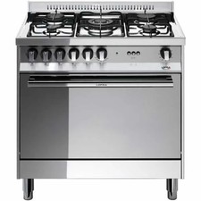 LOFRA MG85GC CUCINA 80CM FORNO A GAS STATICO 5 FUOCHI CE.A+ INOX LUCIDO