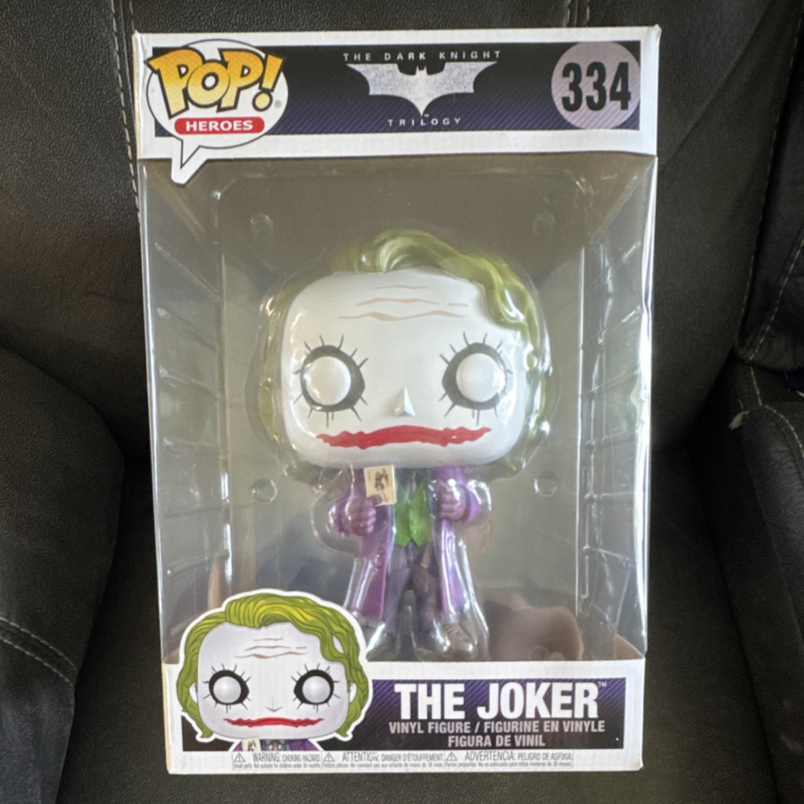 Funko Pop! Heroes The Dark Knight Trilogy The Joker #334 Vin
