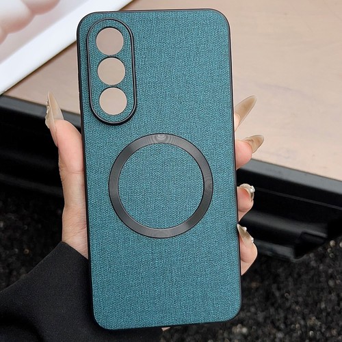 For OnePlus Nord 5, Shockproof Magnetic Ring Soft Fabric-patterned Case Cover - Picture 5 of 18