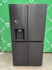Image of LG American Fridge Freezer Total No Frost - Essence Black - GMF960EV4E #LF125539