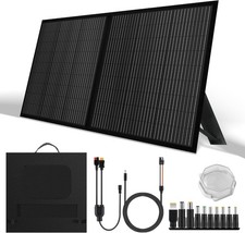 12V 100W Foldable Off Grid Solar Panel Folding Solar Charger For Camping RV Boat