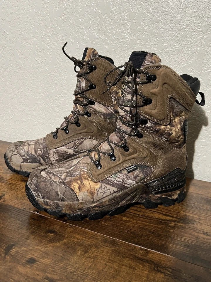 IRISH SETTER DEER TRACKER HUNTING BOOTS MENS SIZE  13 D INSULATED WATERPROOF - Image 2 of 4