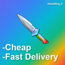 Chroma Snow Dagger - Murder Mystery 2 Knife | MM2 | NEW | Cheap + Fast