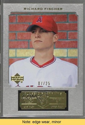 2003 Upper Deck Classic Portraits Gold 7/25 Rich Fischer #126 Rookie RC READ 0a3