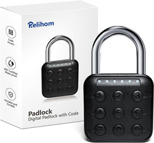 Combination Lock for Locker, Padlock with Code, Gym Locker Lock, High Security