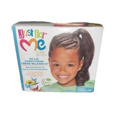 Just For Me No-Lye Conditioning Cr me Relaxer Kit for Children's Hair