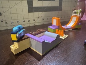 LEGO Friends: Heartlake Skate Park (41099) Incomplete Missing Pieces No Box Used